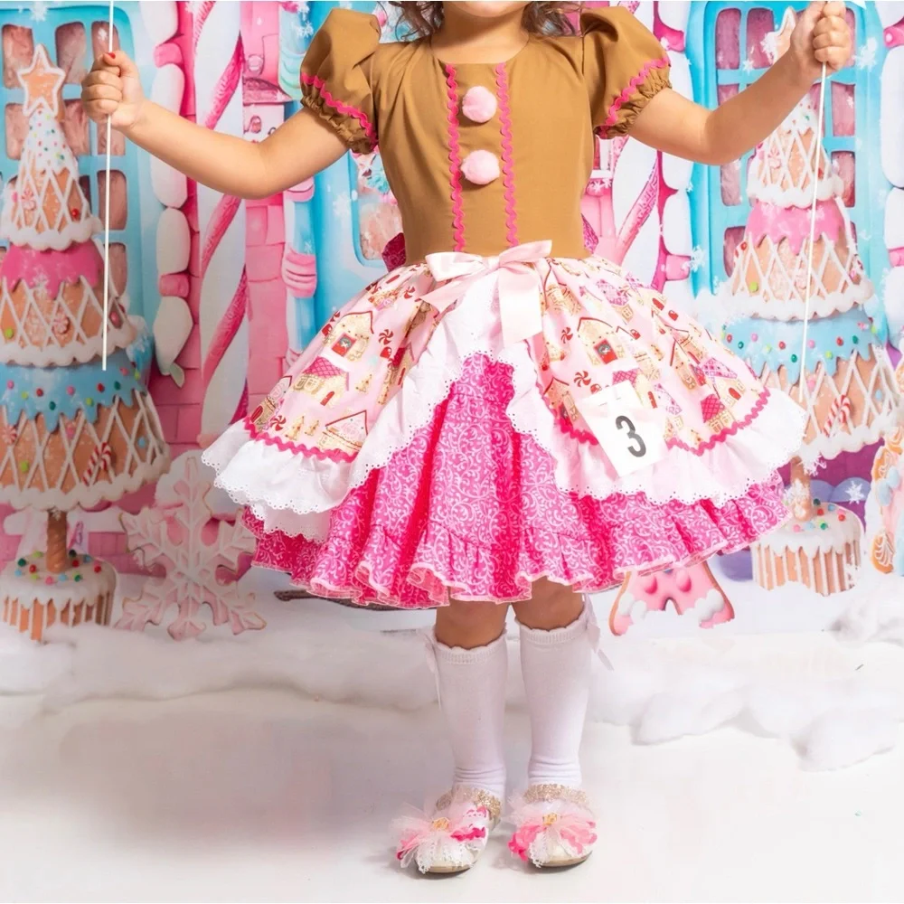 Christmas OOC pink gingerbread - Picture 1 of 4